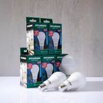 Set de 8 Bombillos LED Luz Blanca 15 W