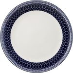 Vajilla Cerámica Diseño Azul Floral 16 Pzas