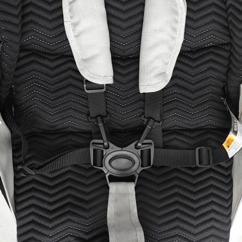 Carruaje Ergonómico Forest Gris Y Negro - Infanti