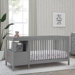 Cuna con Cambiador Zoe 5 en 1 Gris