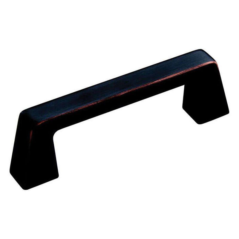 Halador Blackrock En Barra 76 Mm Bronce - Amerock
