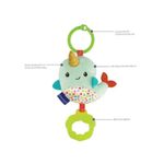 Sonajero con Colgante Diseño Narwhal