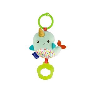 Sonajero con Colgante Diseño Narwhal