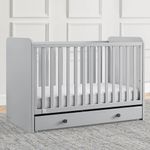 Cuna con Gaveta Graham 4 en 1 Gris