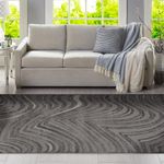 Alfombra de Uso Exterior Chiara Gris 133x190 Cm
