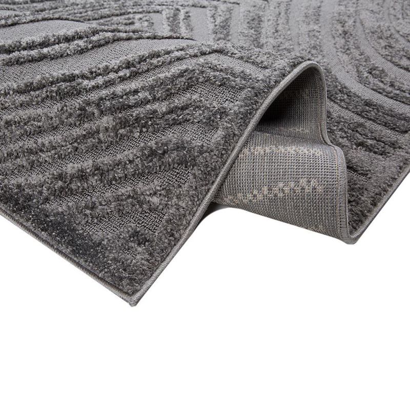 Alfombra de Uso Exterior Chiara Gris 133x190 Cm