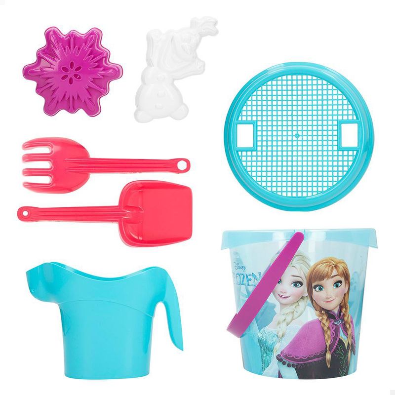 Cubeta de Playa con Accesorios Frozen