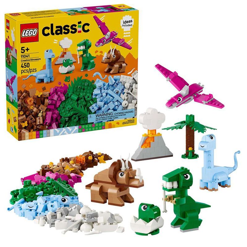 Dinosaurios Creativos LEGO Classic 450 Pzas