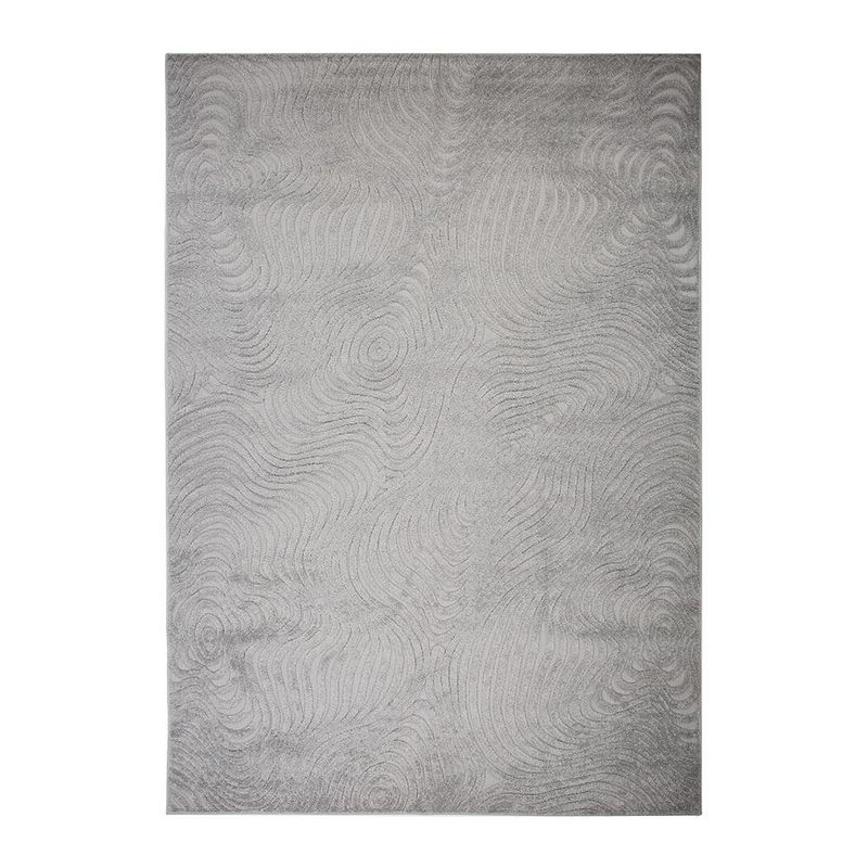 Alfombra Chiara Gris Diseño Ondas