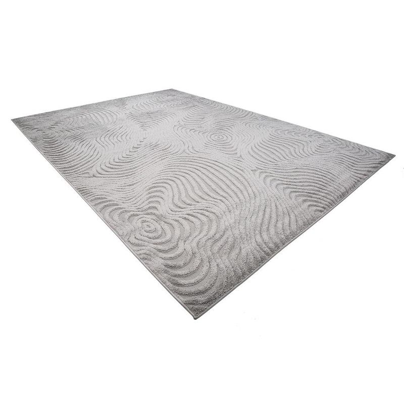 Alfombra Chiara Gris Diseño Ondas