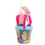 Cubeta de Playa con Accesorios Princesas Disney