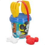 Cubeta de Playa con Accesorios Mickey Mouse