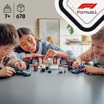 LEGO City Taller De F1 Con Autos Mercedes-AMG Y Alpine