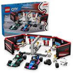 LEGO City Taller De F1 Con Autos Mercedes-AMG Y Alpine