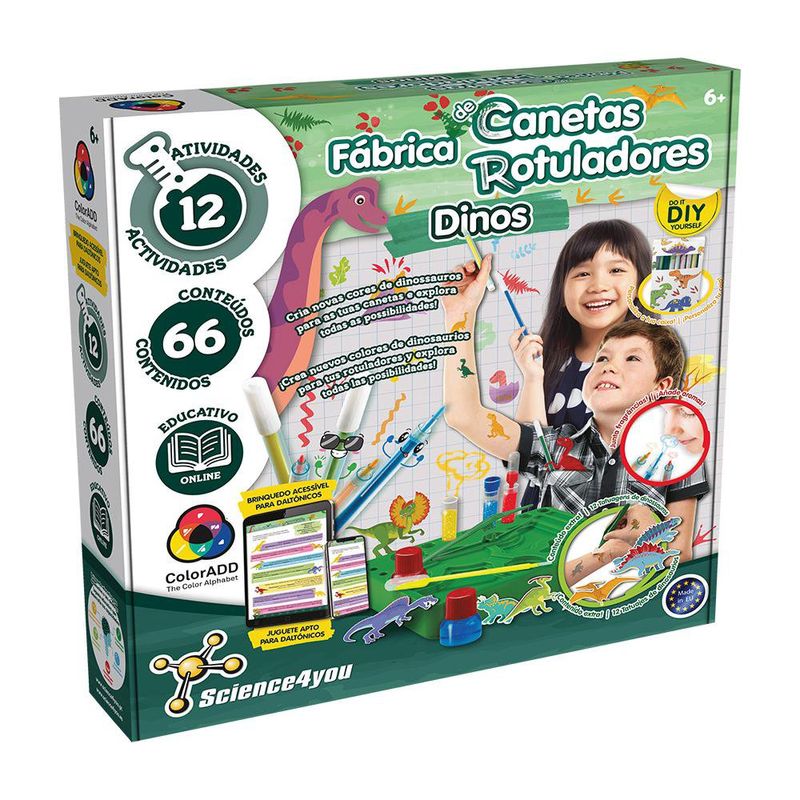 Fábrica De Marcadores Dinosaurios