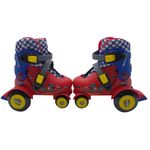 Patines Junior Ajustables Rojos Talla S
