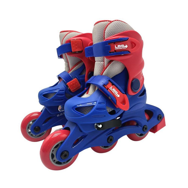 Patines en Línea Ajustables Rojos Talla S