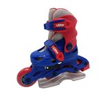 Patines en Línea Ajustables Rojos Talla S