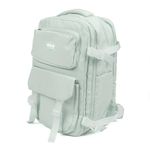 Mochila Verde con Bolsillos