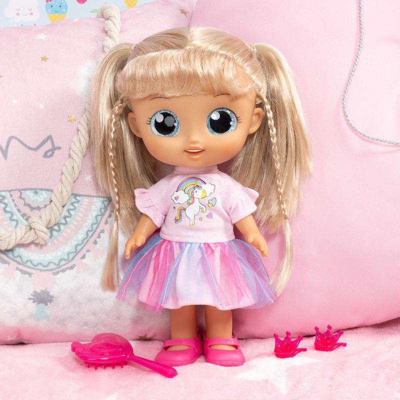 Peluche Unicornio Rosa De 31 Cm