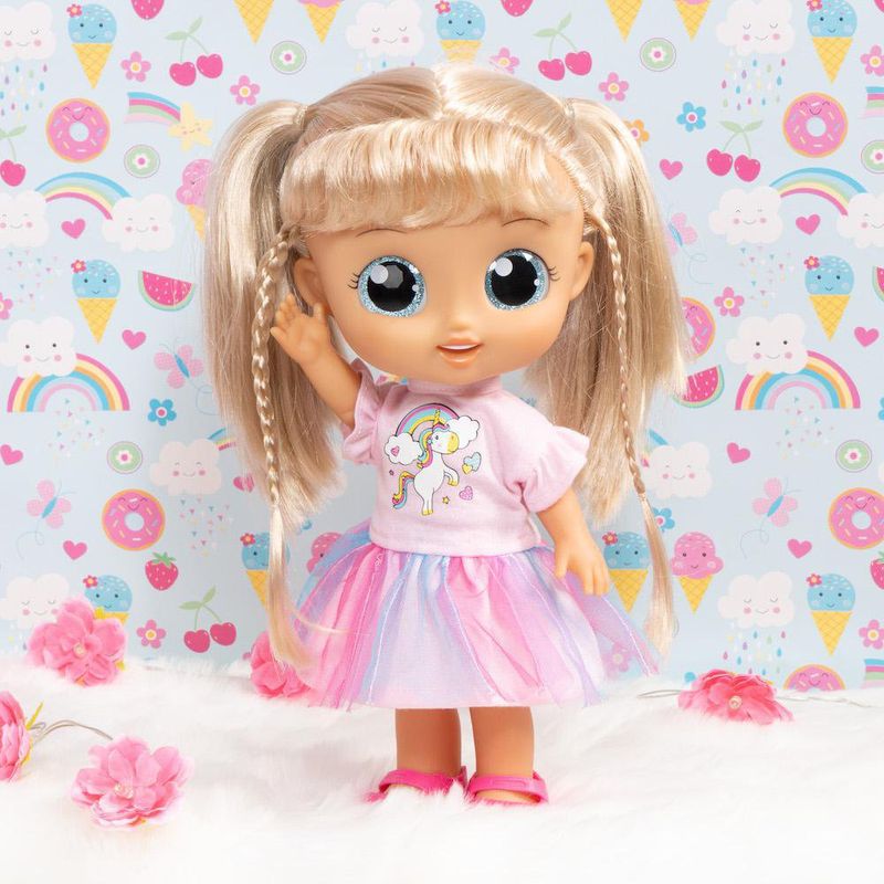 Peluche Unicornio Rosa De 31 Cm
