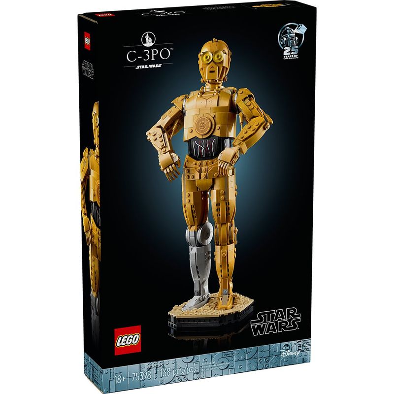 C-3PO Sart Wars 1138 Pzas - Lego