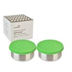 Set de 2 Recipientes para Aderezos Verde 4.5 Oz
