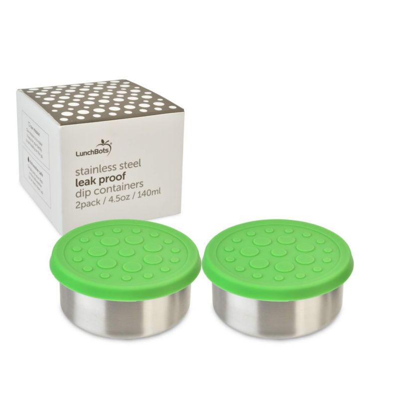 Set de 2 Recipientes para Aderezos Verde 4.5 Oz