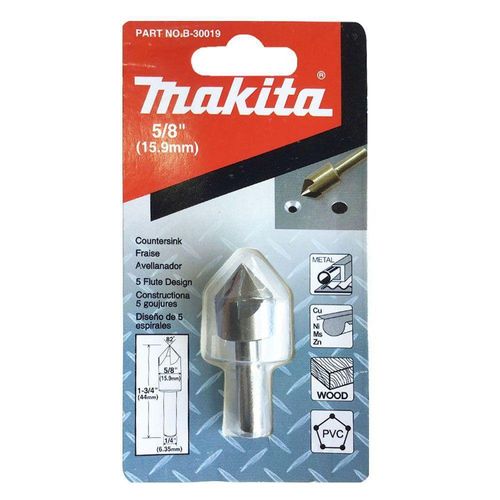 Broca Avellanadora Conica De 5/8 - Makita