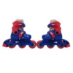Patines en Línea Ajustables Rojos Talla M