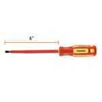 Destornillador Aislado Plano 6 Plg - Truper