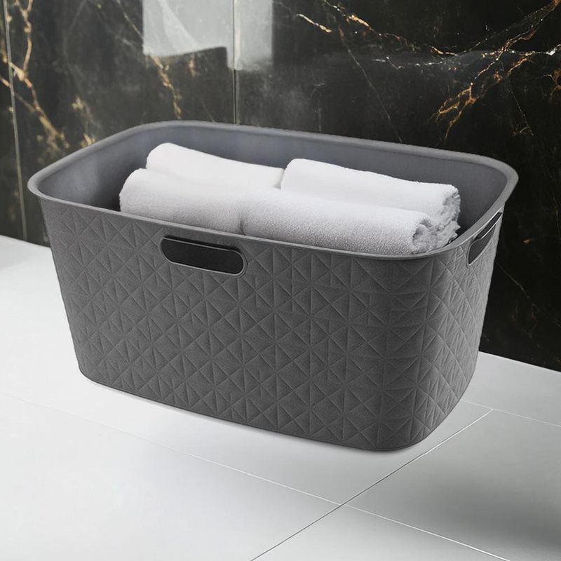 Canasta Softex Gris/Taupe 45 Litros