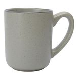 Vajilla de Cerámica Gris con Borde Negro 16 Piezas