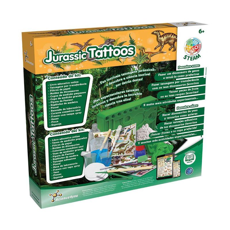Tatuajes Jurásicos