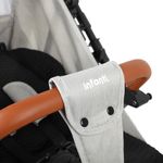 Carruaje Ergonómico Forest Gris Y Negro - Infanti