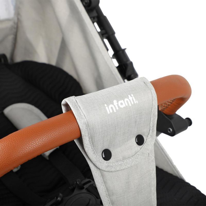 Carruaje Ergonómico Forest Gris Y Negro - Infanti