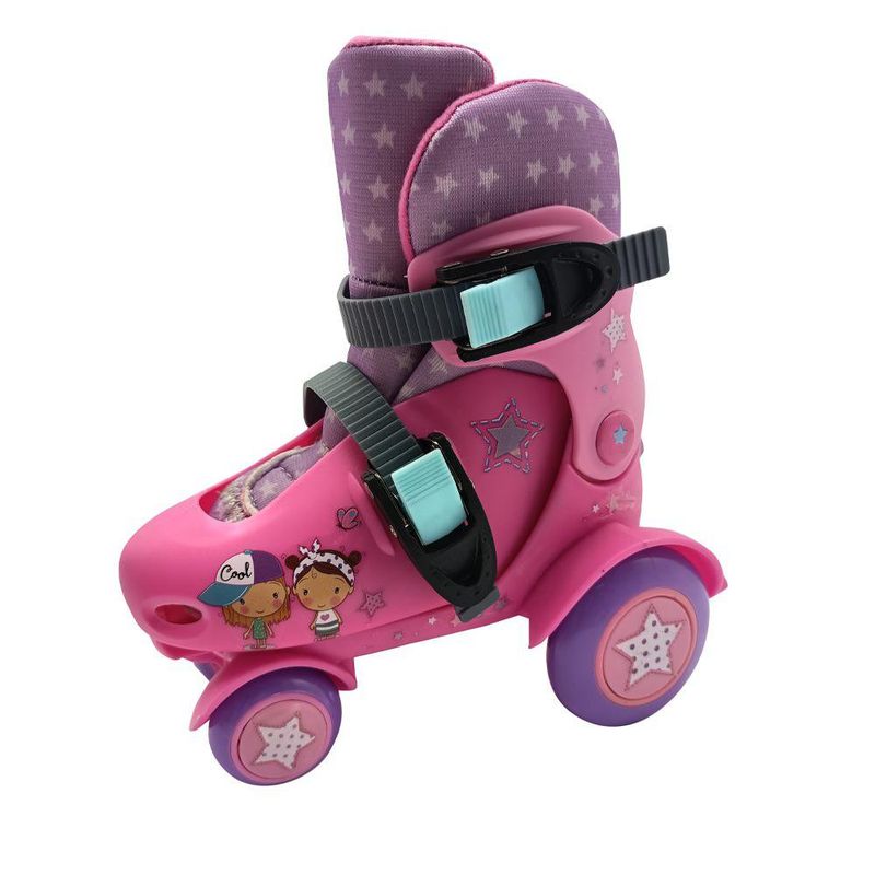 Patines Junior Ajustables Rosados Talla S