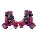 Patines Junior Ajustables Rosados Talla S