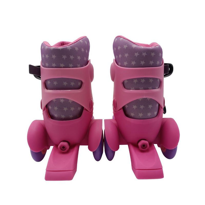 Patines Junior Ajustables Rosados Talla S