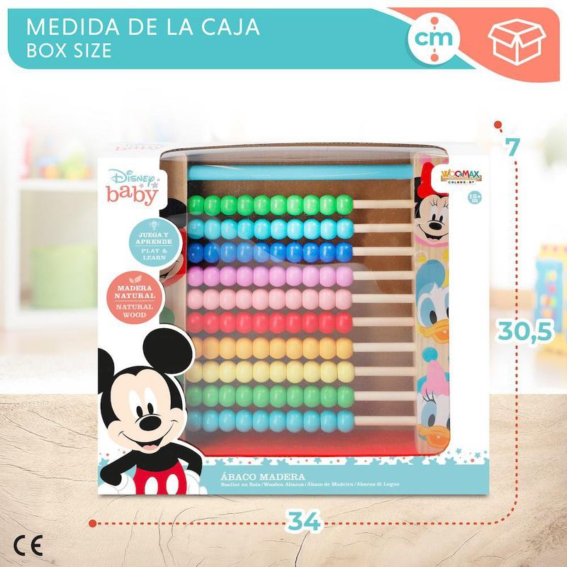 Ábaco de Madera Disney