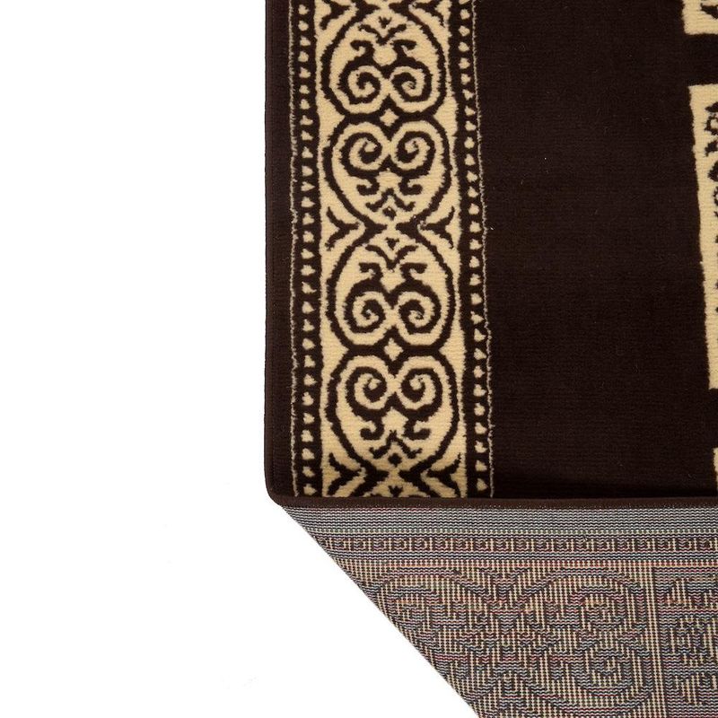 Combo 3 Alfombras Decorativas Café
