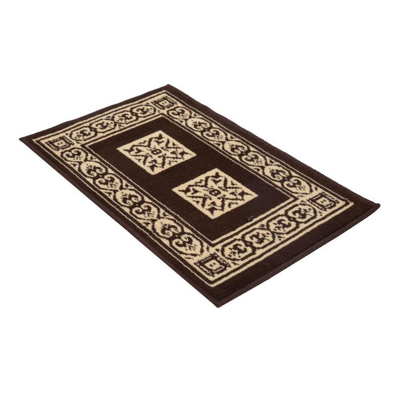 Combo 3 Alfombras Decorativas Café