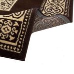 Combo 3 Alfombras Decorativas Café