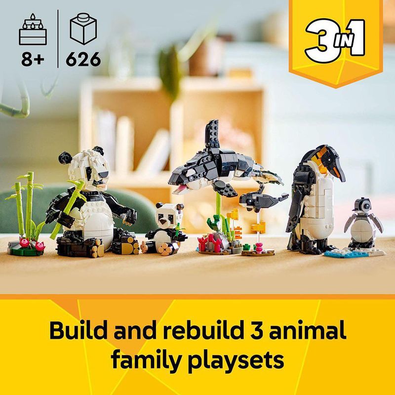 LEGO Creator Fauna Salvaje: Familia De Pandas