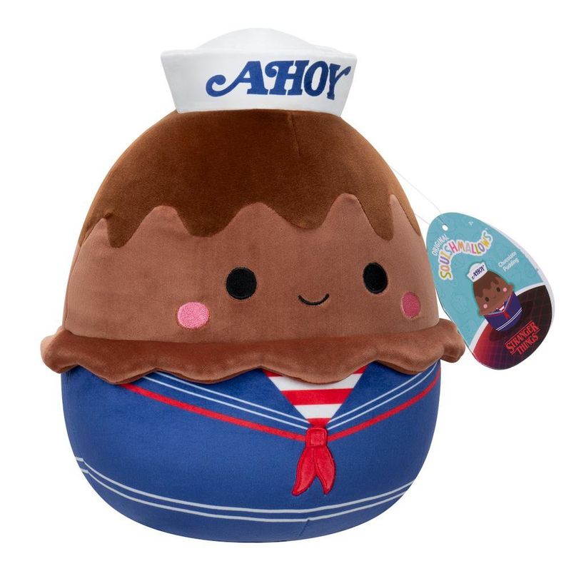 Peluche Squishmallows 8 Plg Chocolate Stranger Things