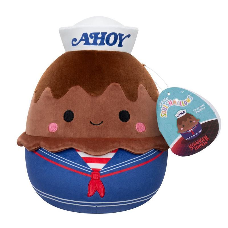 Peluche Squishmallows 8 Plg Chocolate Stranger Things