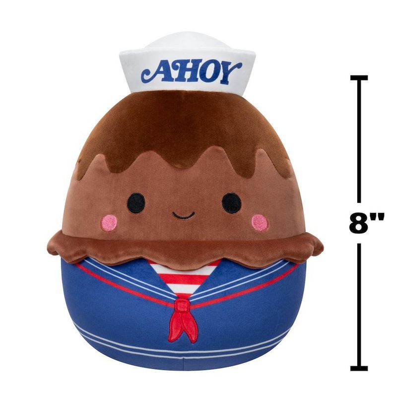 Peluche Squishmallows 8 Plg Chocolate Stranger Things