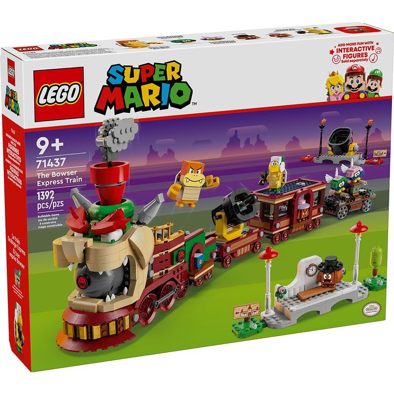 Tren Bowser Express 1392 Pzas - Lego