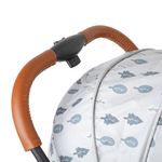 Carruaje Ergonómico Forest Gris Y Negro - Infanti