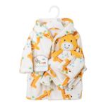 Bata de Franela de Jirafas